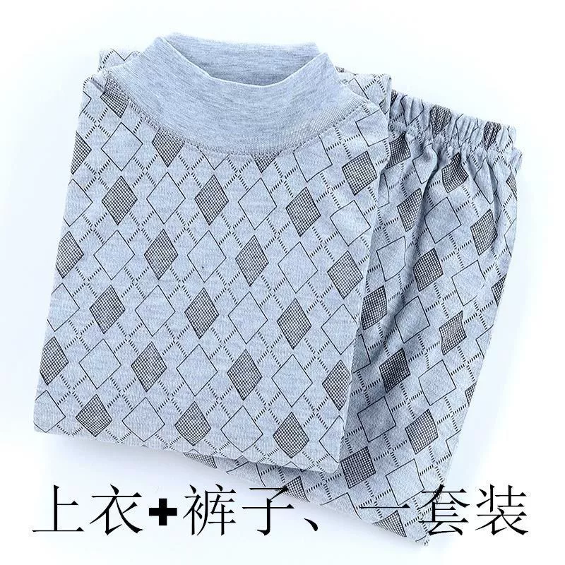 Производитель оптом термобелье для мужчин, молодежи и среднего возраста осень и зима большого размера для молодых мужчин из чистого хлопка теплый бархат