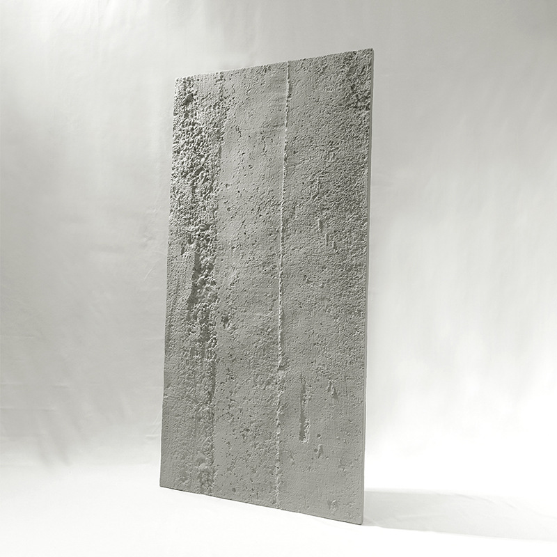 Tablero de cemento pu Tablero de fundición de hormigón Tablero decorativo de pared de fondo interno y externo Muro de viento industrial Piedra cultural ligera