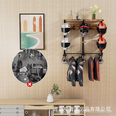 Motosiklet dəbilqə rəfləri J-Shaped Hooks and Clip Hooks