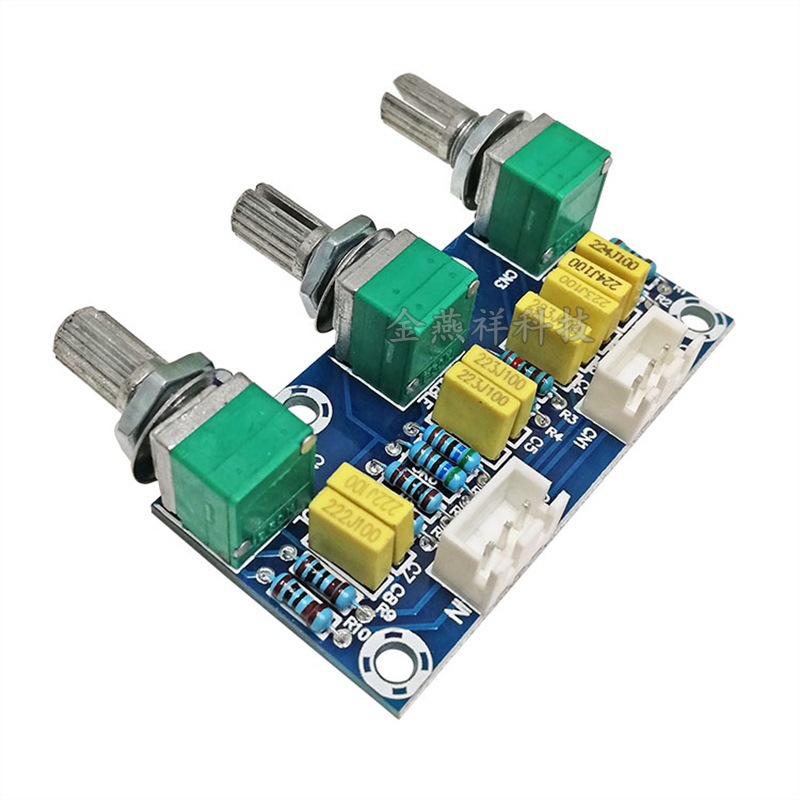 XH-M802 无源调音板前级板前置板音调板高低音调节HIFI发烧级