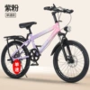 Fuchsia shock-absorbing bike spokes disc brake, headlights