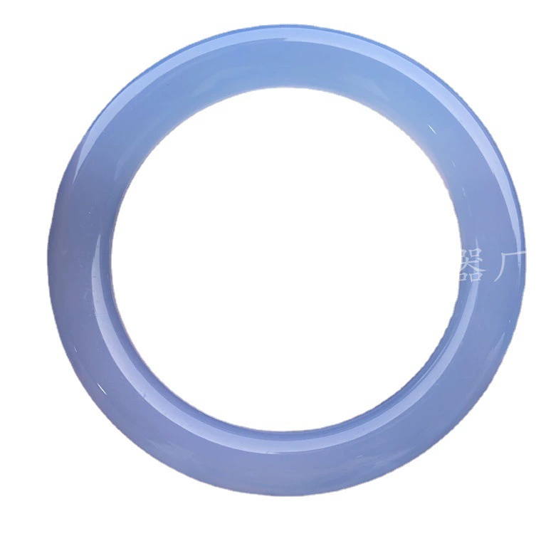 Органический агатовый sapphire браслет, ледяная имитация