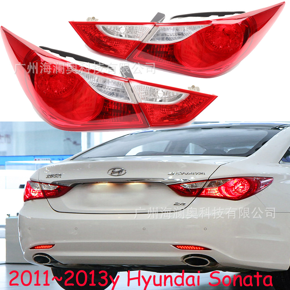 适用于现代索纳塔尾灯刹车灯后杠灯雾灯2011~2013款无灯泡sonata