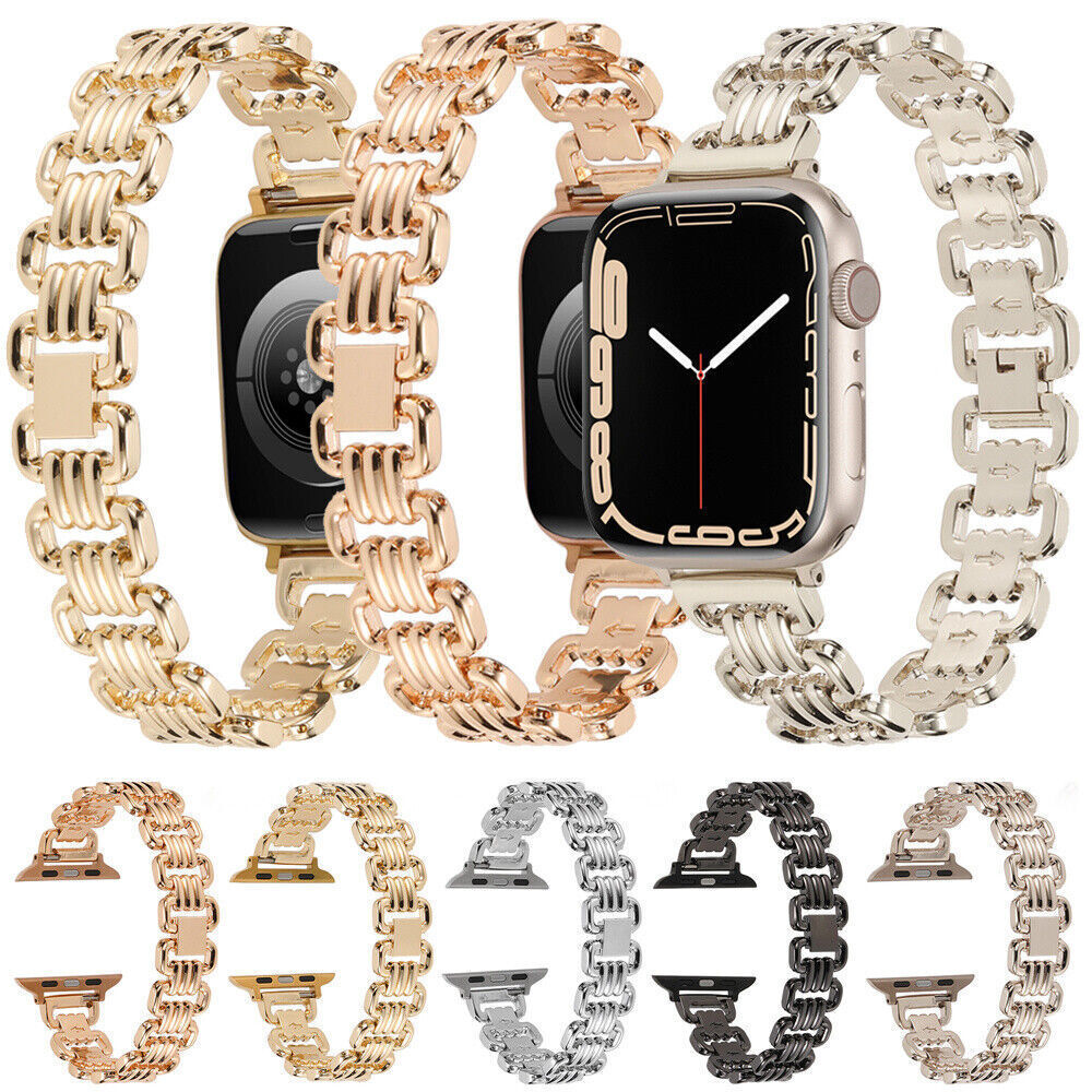 Suitable for Apple Watch Strap Apple Watch Metal Replaceable Strap iWatch Lantern Alloy Strap