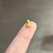 金色迷你无相佛摆件复古黄金色保平安中国风时尚送礼家用小摆件