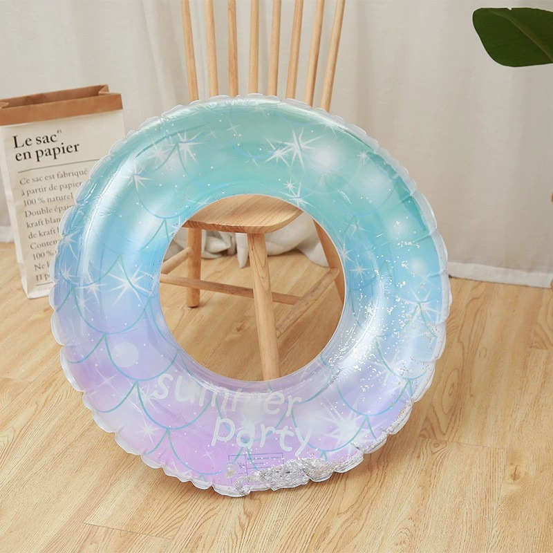 Новые ветры утолщенные звездные блестки плавательный круг для детей плавательный круг для взрослых надувной подмышки плавательный круг трансграничный взрыв