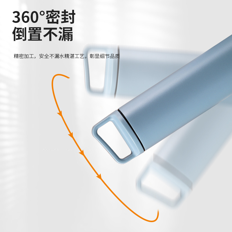 Nueva boca ancha 304 taza de vacío de acero inoxidable de gran capacidad portátil sellado portátil deportes al aire libre hervidor de agua