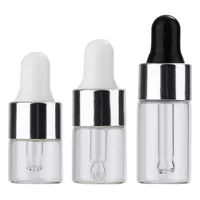 Трансграничный спот 1ml2ml3ml5ml прозрачная стеклянная бутылка-капельница бутылка для образцов масла пробная бутылка для раздельного розлива