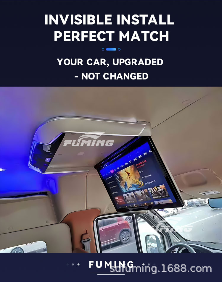 Business Vehicle Mpv Off-Road Suv Universal Ceiling Tv