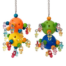 A 75814 Parrot Chew Play Hole Ball Toy ���Ŀ�ҧ��й��������