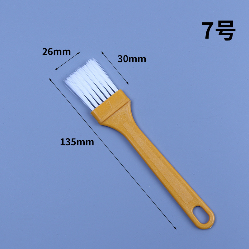 White silk and yellow handle; no. 7 (2.6cm 6400 pieces/piece 100 pieces/box)