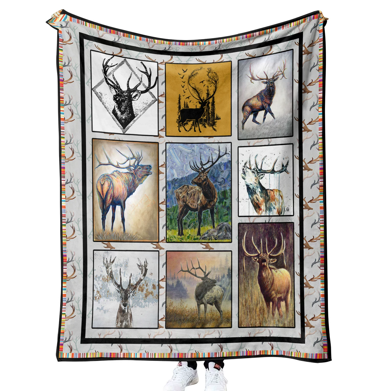 Flannel children's duvet, increased thickness