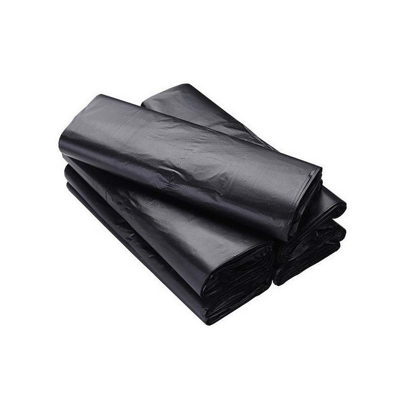 Handheld garbage bag, big black plastic vest, increased thickness
