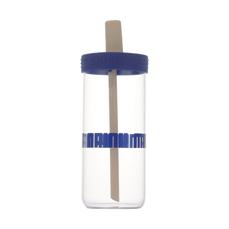 Small coffee straw with glass, internet celebrity