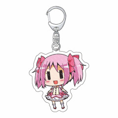 魔法少女まどか☆マギカ アニメキーホルダー 鹿目まどか 晓美結巴 麻美キュービア アクリルペンダント