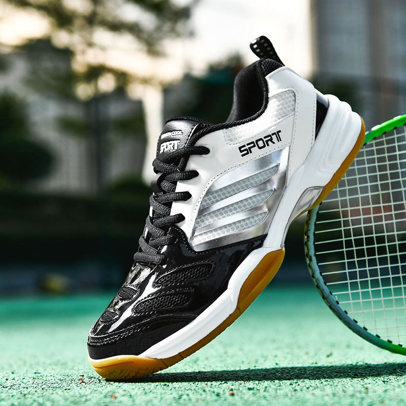 Fábrica de zapatos de bádminton transpirables antideslizantes zapatos de tenis de mesa zapatos de bádminton para niños