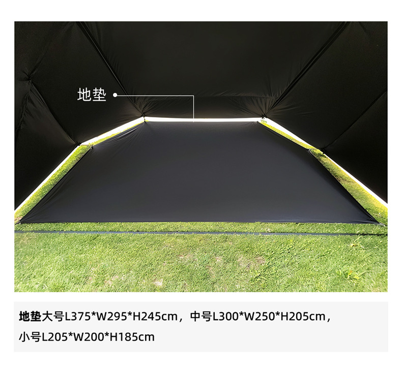 Donkey's Friend Outdoor Camping Tent Customization Multifunctional One-Bedroom-One-Living-Room Exhibition Hall Camping Canopy OEM