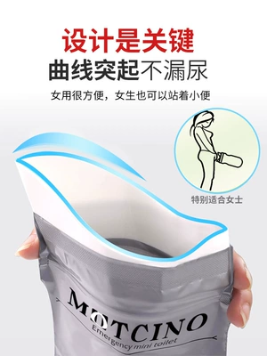 Long-Distance Urine Collection | On-board emergency urine bag