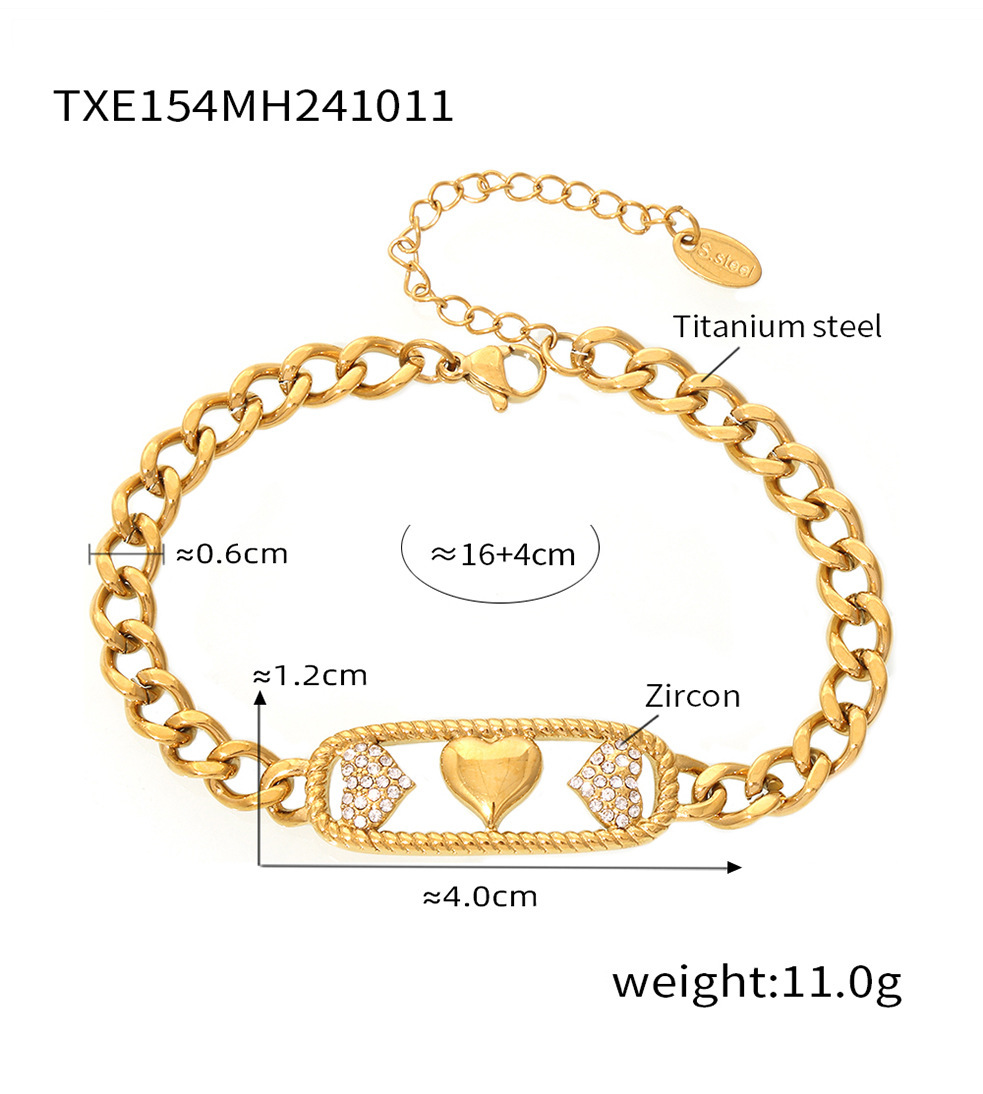 Set Collana E Bracciale Donna In Acciaio Titanio Stelle Lune_voghion.com