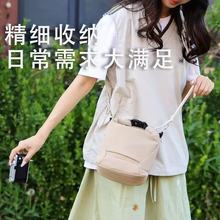 富士相机包休闲云卷包摄影镜头单反收纳包户外束口包数码包女佳能