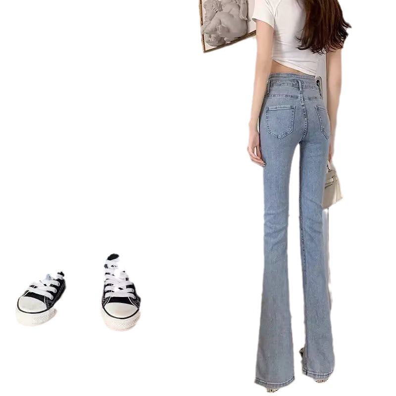 Summer blue design jeans