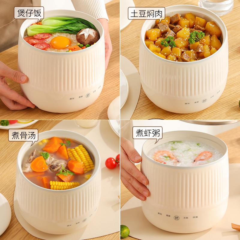 迷你电饭煲家用多功能智能不粘锅学生宿舍煮饭小电锅小型电煮锅|undefined