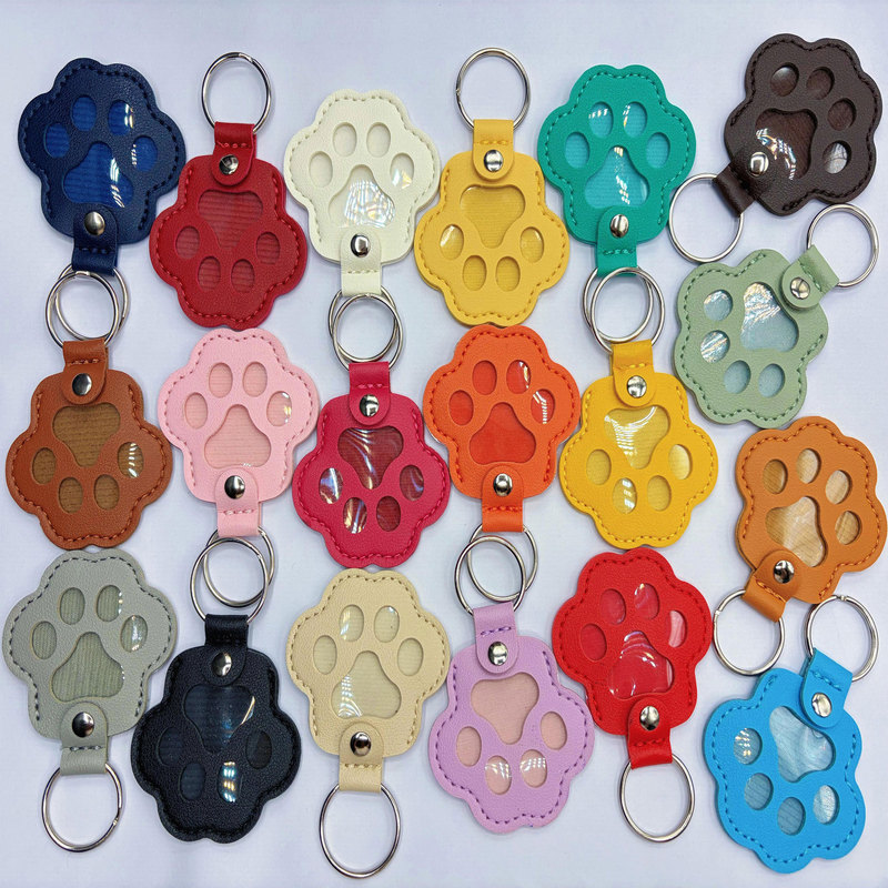 New Leather Keychain Creative Cat and Dog Hair Pet Keychain Access Card Storage Pendant Keychain New Leather Keychain Creative Cat and Dog Hair Pet Keychain Access Card Storage Pendant Keychain