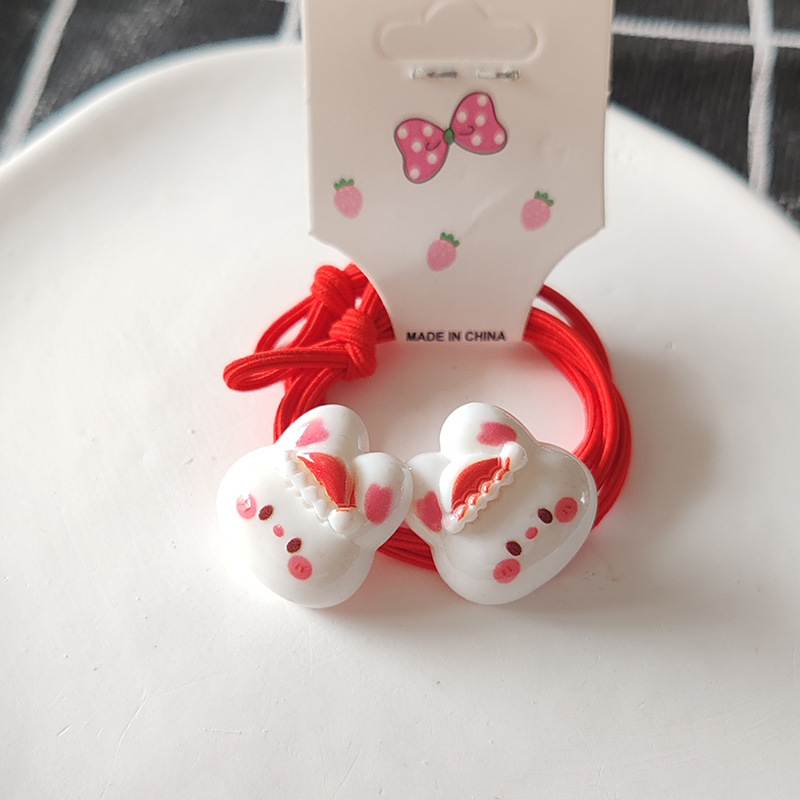 Regalo di Natale Accessori per capelli per bambini di Natale Babbo Natale Fascia elastica alta Albero di Natale Pupazzo di neve Alce Elastico per capelli Scrunchie per le feste_voghion.com