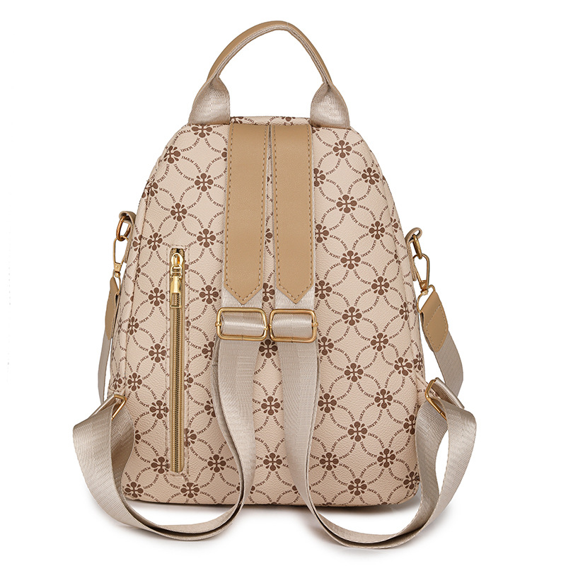 Mochila para mujer 2024 nueva moda coreana moda multiusos mochila pequeña gran capacidad todo-fósforo cuero suave bolso de hombro para mujer