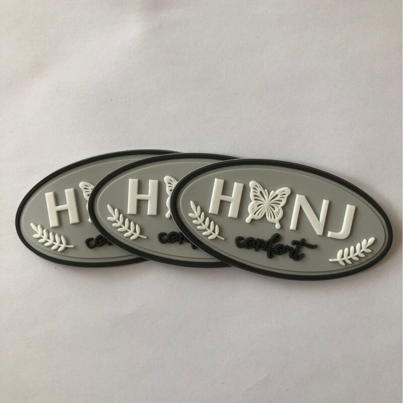 Source Factory Oval Butterfly Hwnj Silicone Label Clothing and Luggage Accessories Soft Rubber Drip Plastic Label Can Be Customized Source Factory Oval Butterfly Hwnj Silicone Label Clothing and Luggage Accessories Soft Rubber Drip Plastic Label Can Be Customized