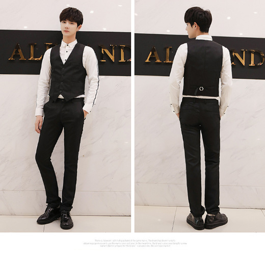 182g Weight Sleeveless Sleeve Length Chemical fiber blending, Viscose Fabric Type Vest Tops Type 1 Piece Quantity Casual Occasion V Neck Neckline Slim Fit Type Solid Color Pattern Winter, Summer, Spring, Autumn Season Men's Gender Classic Style Style Men's Classic Style Solid Color Vest 3
