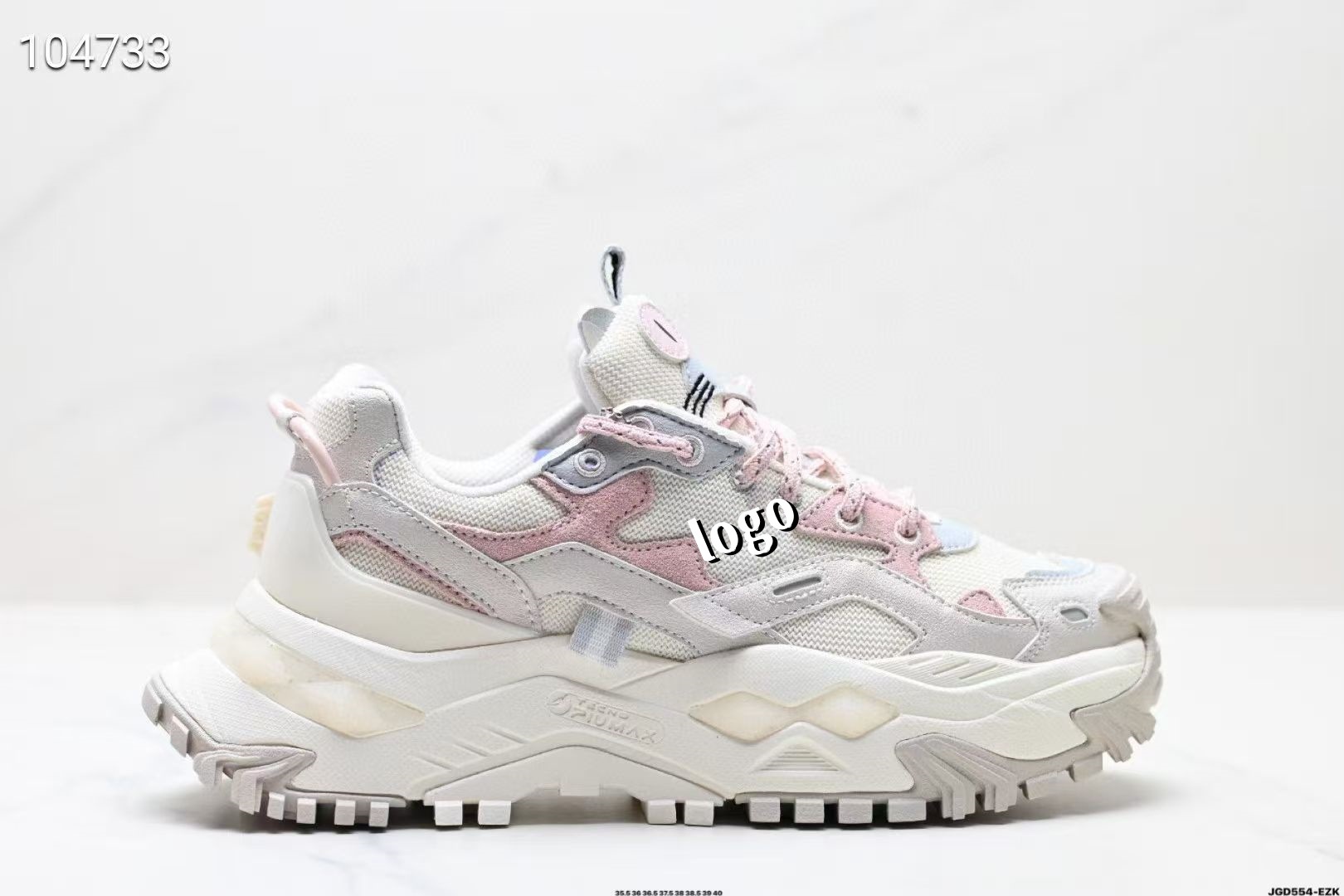 Zapatos de caramelo duro de la marca de moda 2025 centro comercial de verano con el mismo estilo zapatos de mujer de plataforma deportiva T12W521006 zapatos de papá