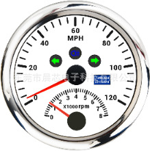 Motuoche – automobile instrument Motorcycle GPS - cx8192-white-dial-120mph
