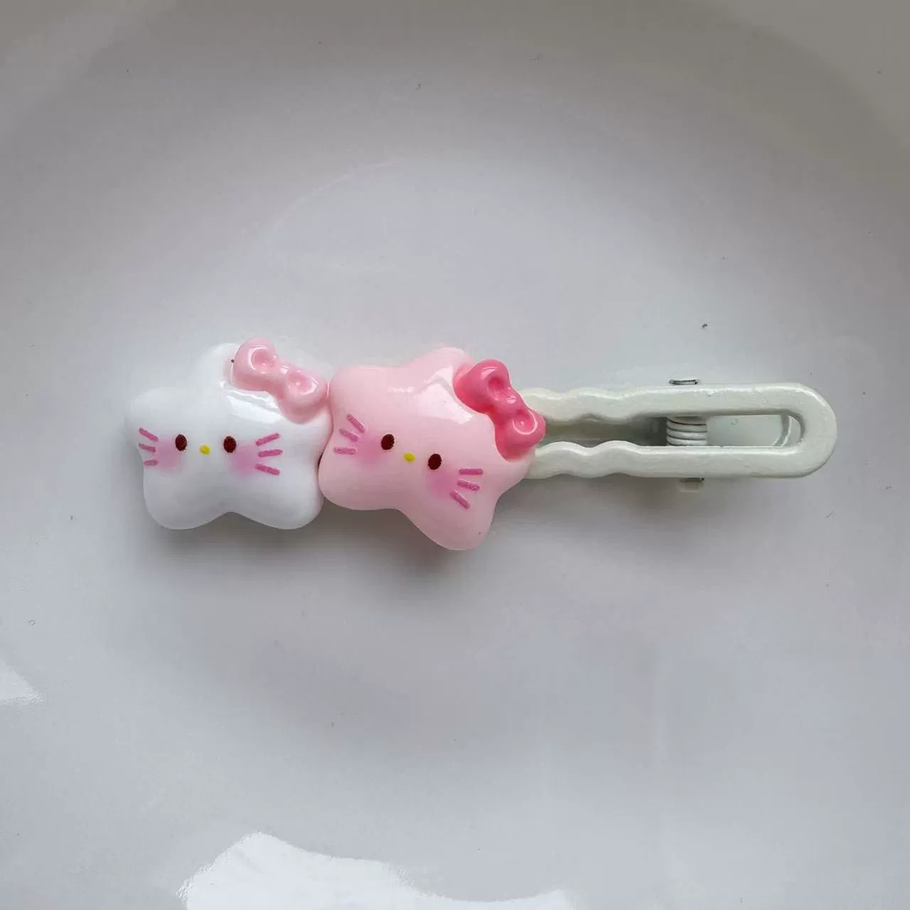 Hello Kitty, волнистая заколка для волос, шпильки для возлюбленной, аксессуар для волос, подарок на день рождения