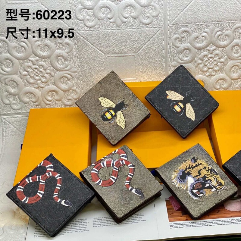 Wholesale Classic Style Simple and Fashionable Men's and Women's Universal Foreign Trade Supply Wallet Short Half-Fold Wallet Card Holder Wholesale Classic Style Simple and Fashionable Men's and Women's Universal Foreign Trade Supply Wallet Short Half-Fold Wallet Card Holder