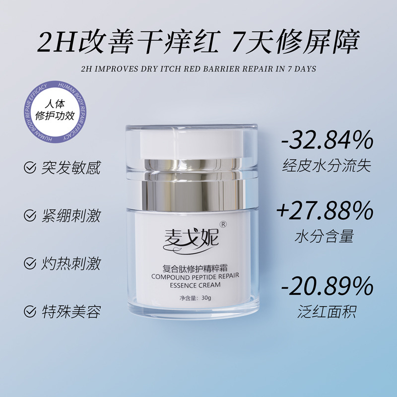 Ceramide Repair Cream Soothes Sensitive Muscle Hormone Face High Moisturizing Post-sun Repair Barrier Cream Wholesale