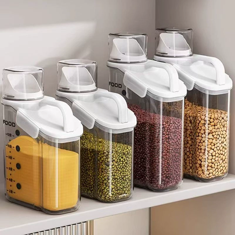 Бытовая пищевая герметичная прозрачная корзина для домашних животных