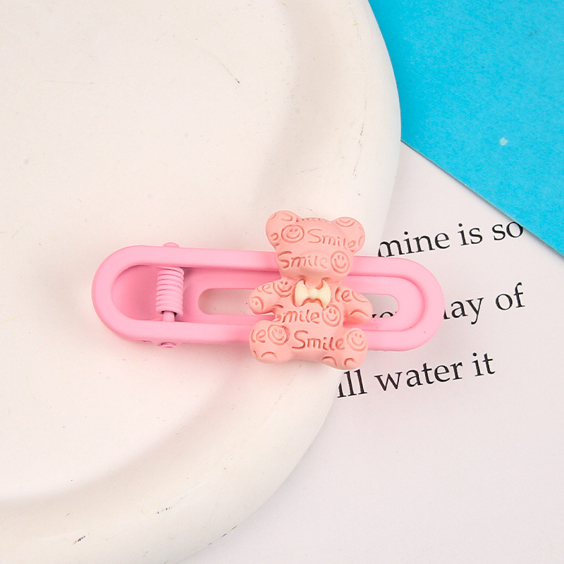 Primavera nueva historieta Sanrio oval metal horquilla linda chica dulce lado Bangs hairpin tocado