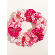 J 37472 Satin hair scrunchie ��ɫ���󳦷�Ȧ�羳��ó����