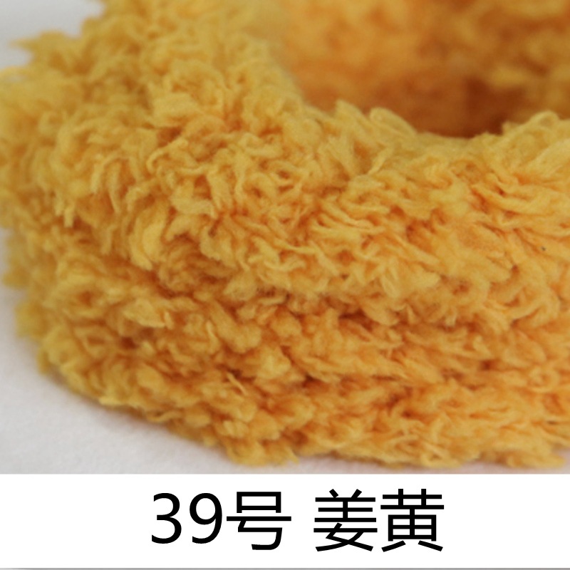 15mm cifrado Twist stick 1 m largo Super grueso Super denso tira de lana de raíz de lana hecha a mano DIY cachorro material paquete