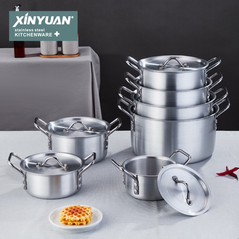 Cross-border hot selling aluminum soup p...