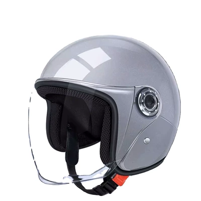 Motosiklet kaskı (dəbilqə): men's and women's motorcycle half helmet
