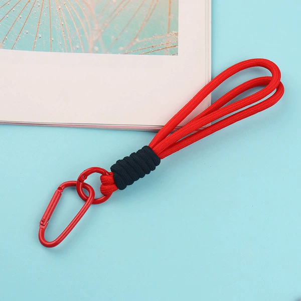 Red + black carabiner