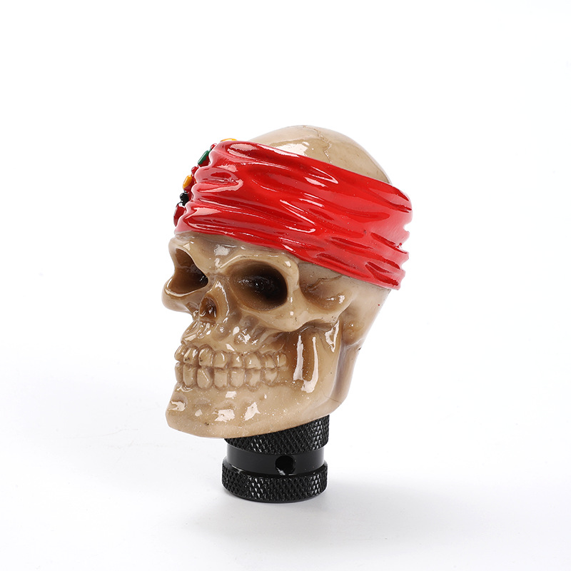 accesorios de modificación de automóviles cabeza de marchas personalidad cabeza de manija fantasma varilla de cambio de marchas bola de mano al por mayor image 19