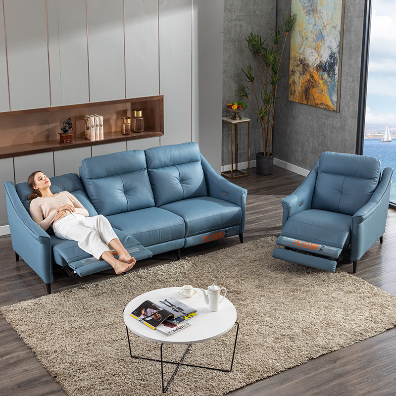 First Class Space Capsule Modern Technology Fabric Multi-functional Sofa Living Room Set Electric Lazy Sofa Single Seater