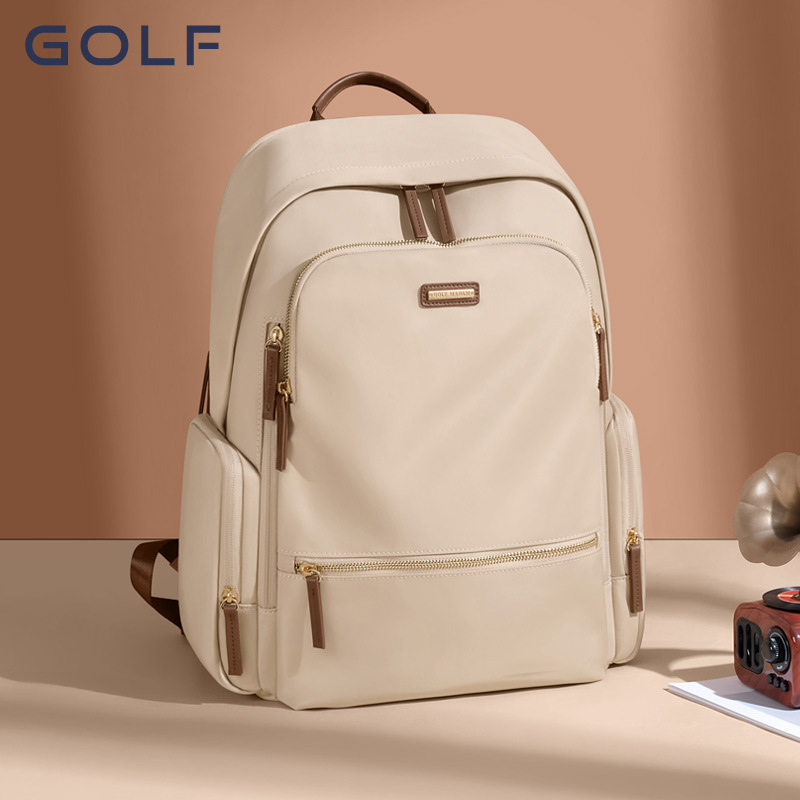 GOLF/Golf Backpack Women Fashion Commuter Multifunctional 15.6 Inch Computer Bag Backpack Student Bag