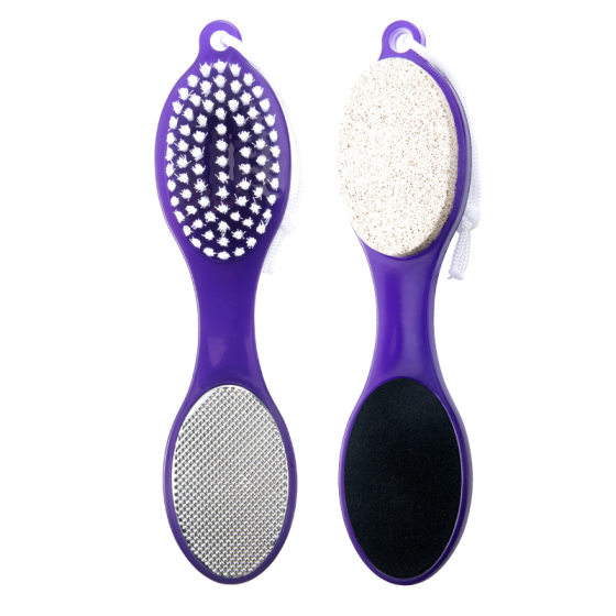 Four-in-one foot grinder to remove dead skin calluses heel foot rubbing board bottom foot care four-sided foot board file grinding stone