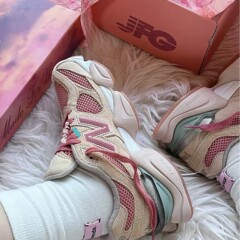 莆田靴ニューバランス nb9060 ピュアオリジナルミレニアム象蹄男性と女性の厚底高さ増加お父さん靴ランニングシューズクロスボーダー