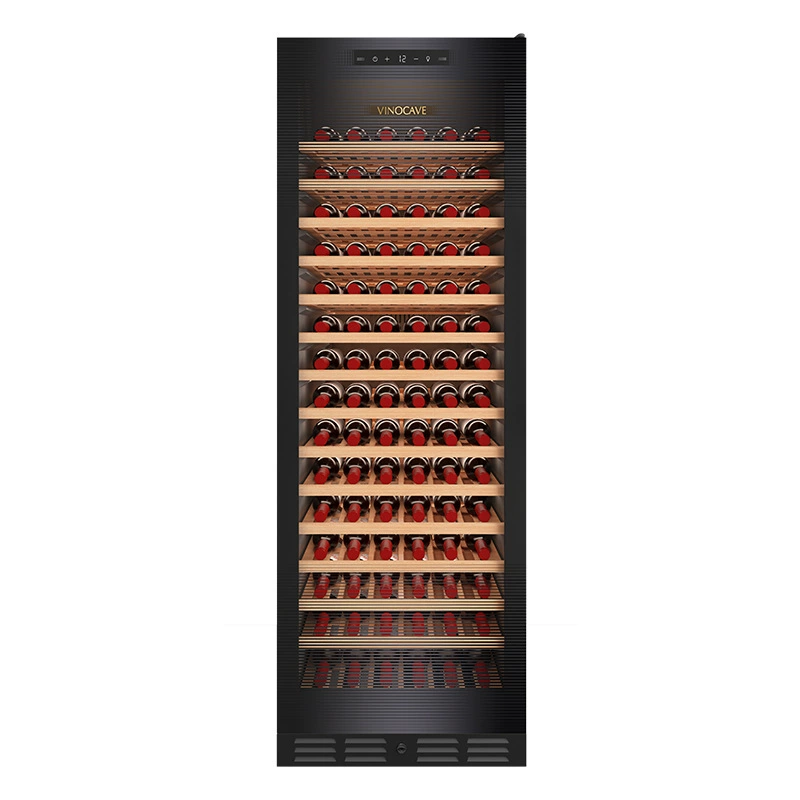 Пакет шкафа дисплея 168 домочадца шкафа красного вина температуры постоянного компрессора Винокаф