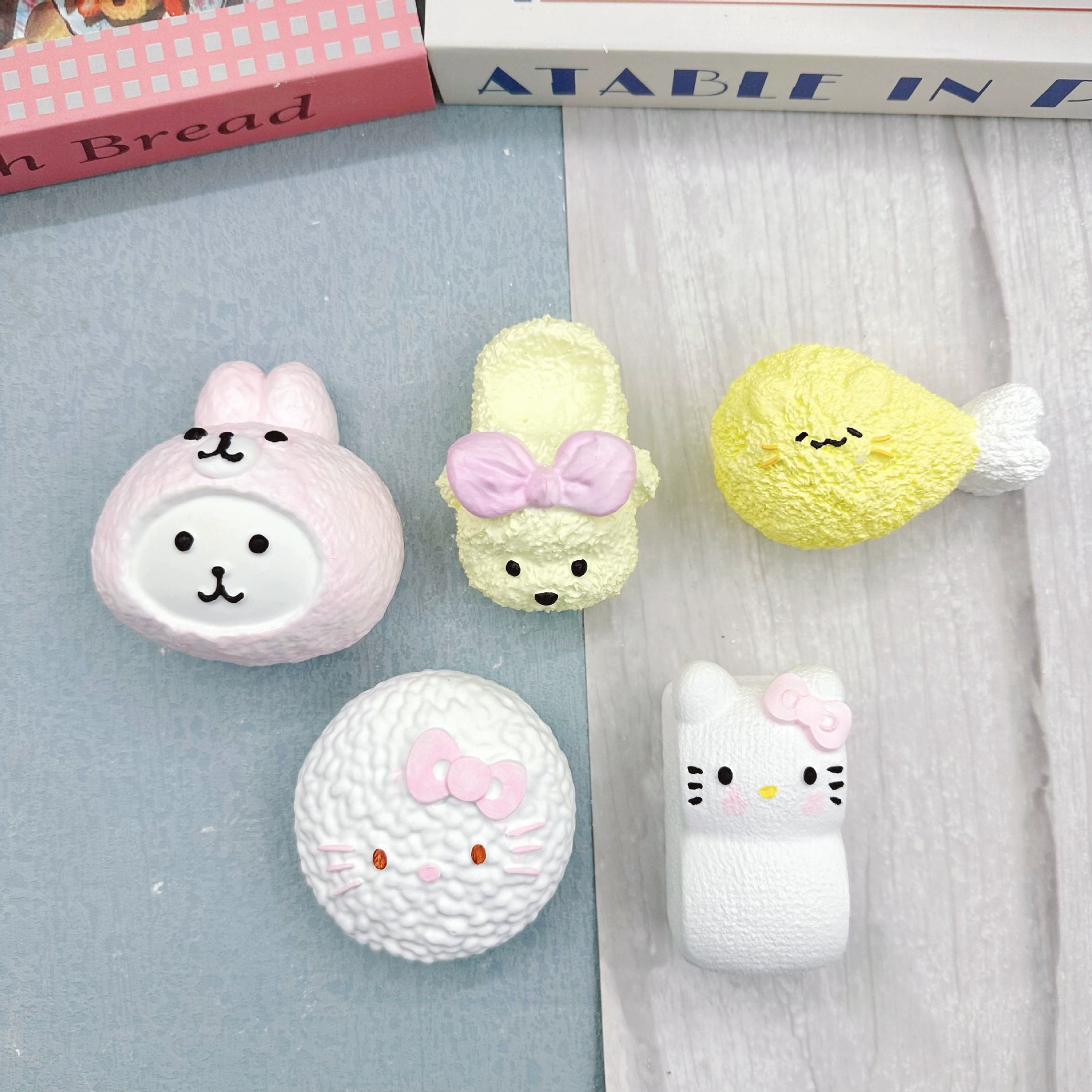 Plush slippers, aromatherapy, silicone mold, kitten, bear Lina